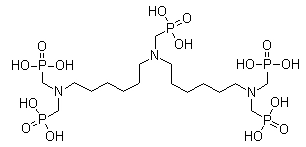 Compatibilidade do BHMTPMP com policarboxilatos, inibidores de corrosão, dispersantes e biocidas em formulações de resfriamento industrial e tratamento de água da caldeira.